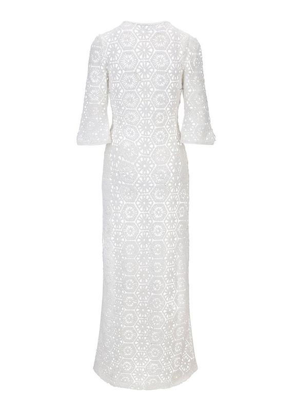 ELLA&IL - Somani Crochet Kjole White