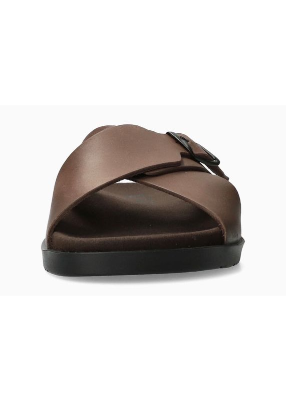 MEPHISTO - M Giulio Scratch Sandal Dark Brown 3451
