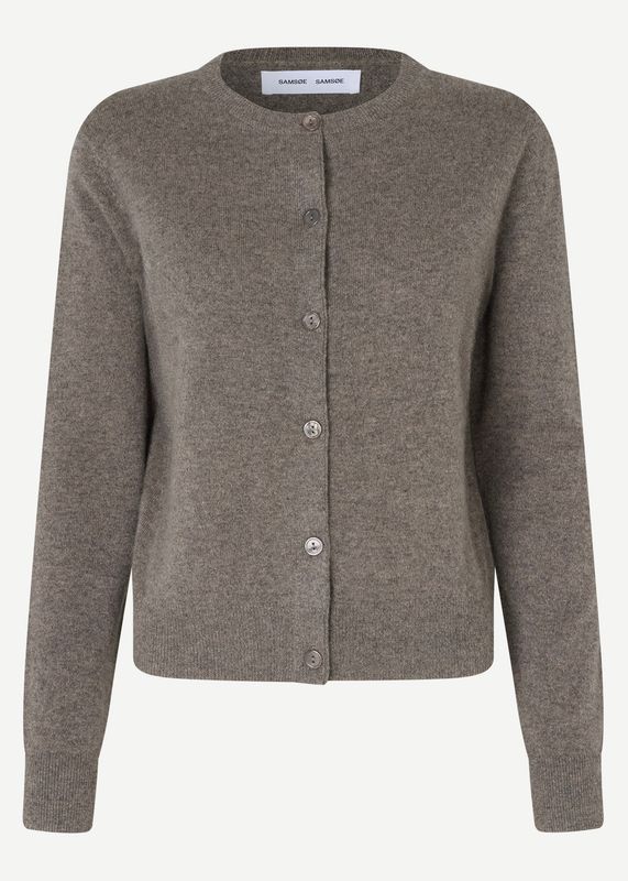 SAMSØE SAMSØE - W Saboston Cardigan Grey Blue Melange 6304