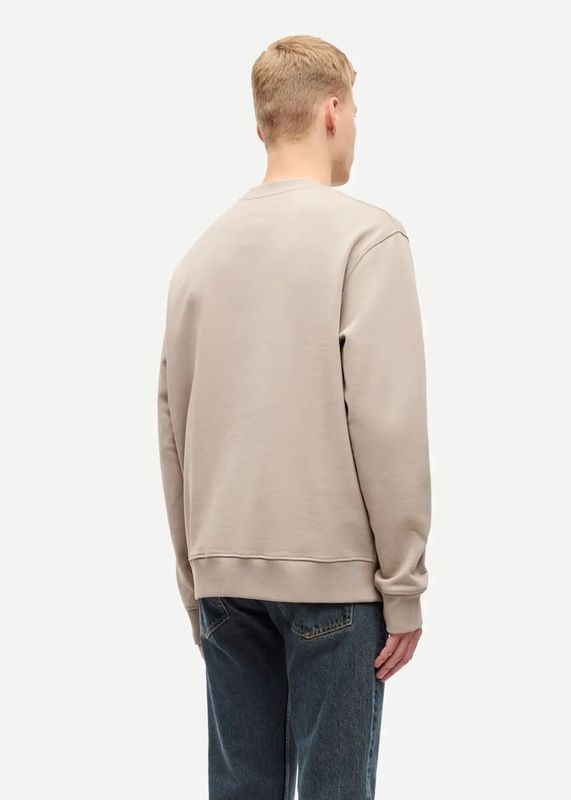 SAMSØE SAMSØE - M Norsbro Crew Neck Elephant Skin 11720 