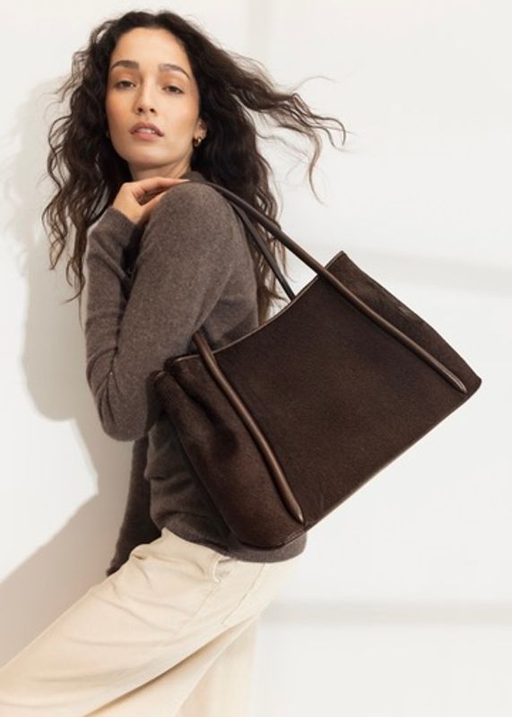 CAMILLA PIHL - Sorrelle Tote Large Dark Brown