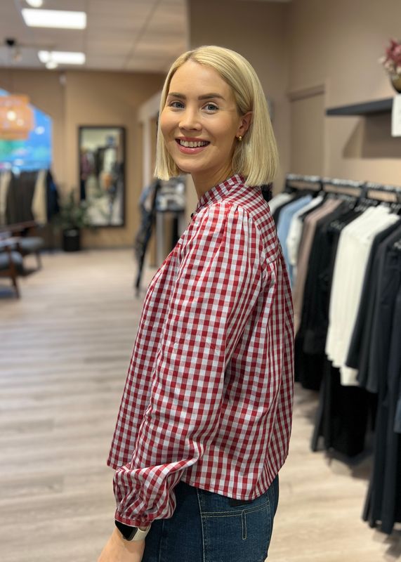 CAMILLA PIHL - Bellier Skjorte Red Check