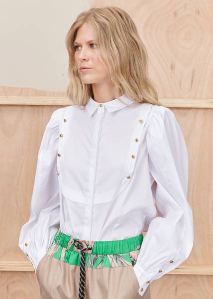 Bilde av MUNTHE -Tula Shirt White