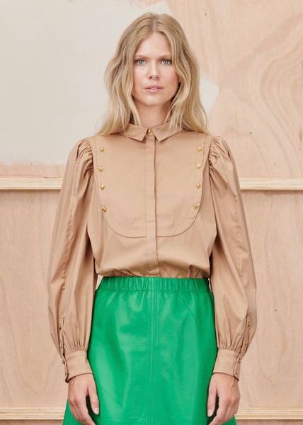Bilde av MUNTHE -Tula Shirt Camel