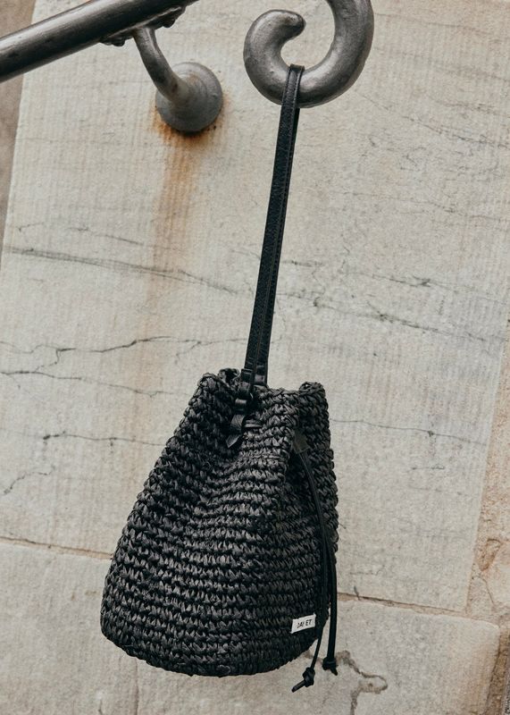 DAY ET - Straw Bucket Black 3252475410