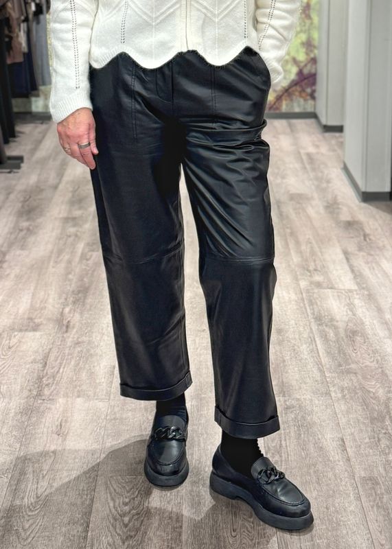 GUSTAV - Aimie 7/8 Skinnbukser Black 