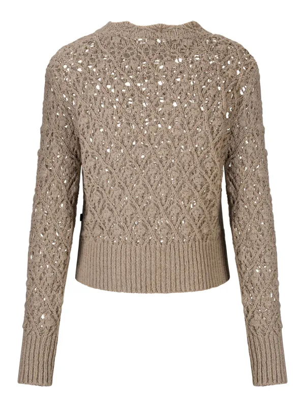 ELLA&IL - Lea Cotton Genser Chickpea Beige 