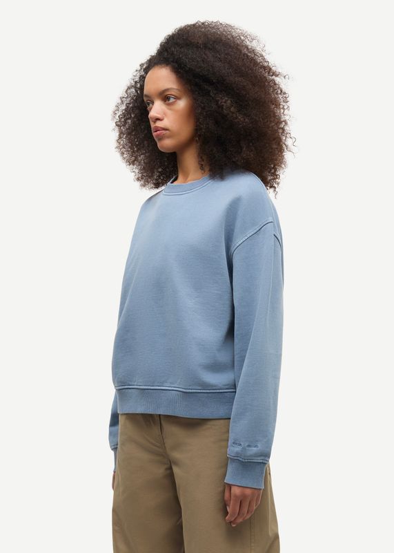 SAMSØE SAMSØE - W Savan Sweat 15697 Wind Blue Pigment 