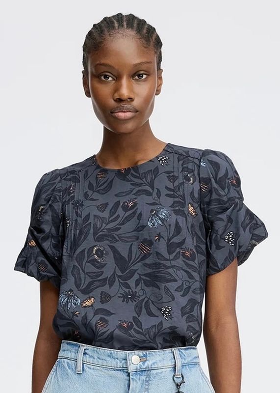 MUNTHE - Lustanna Bluse Charcoal