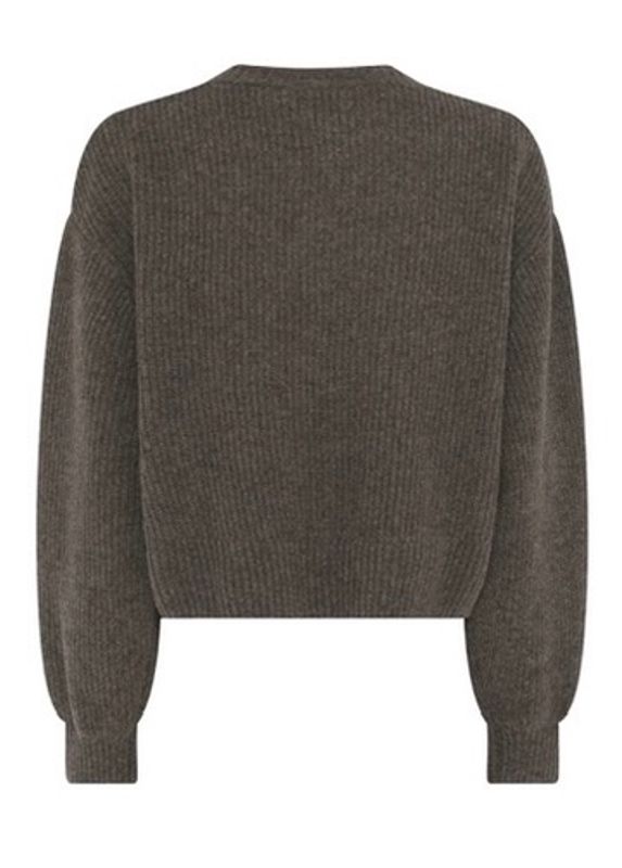LA ROUGE - Sisse Cardigan Brown Melange
