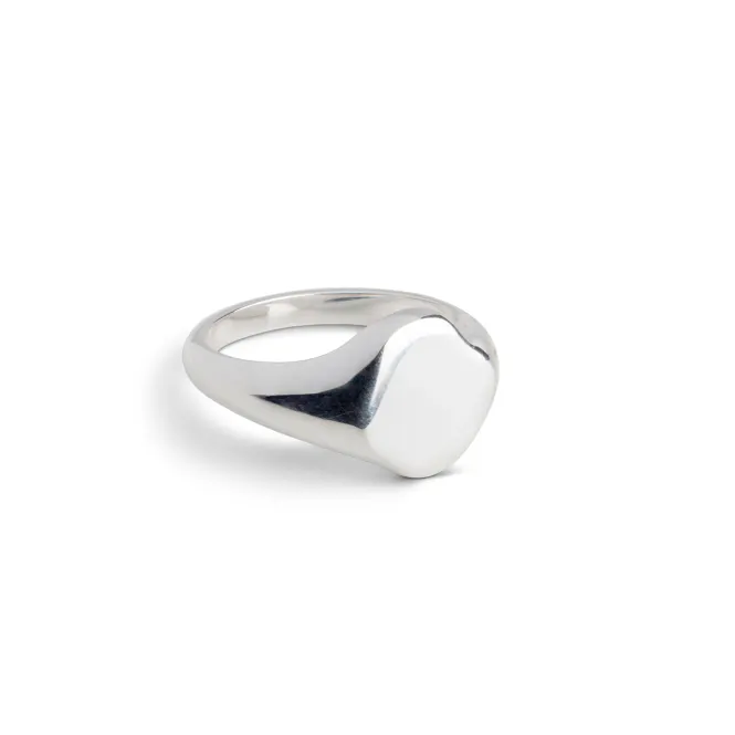 Hovedbilde ENAMEL - Luna Ring Silver