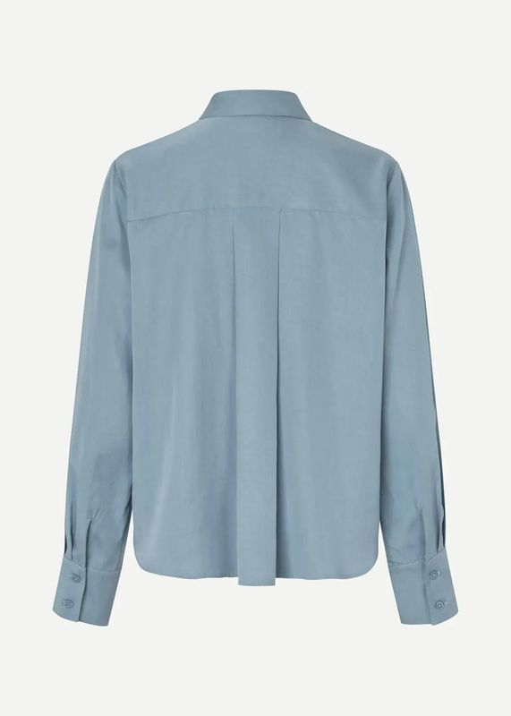 SAMSØE SAMSØE - W Saminsa ls Skjorte 14028 Windware Blue