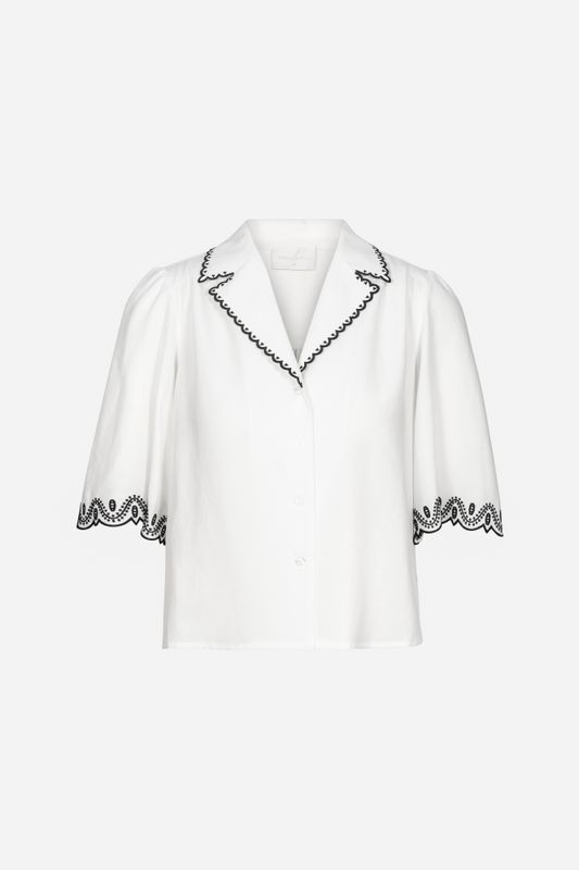 CAMILLA PIHL - Jane Bluse Cream