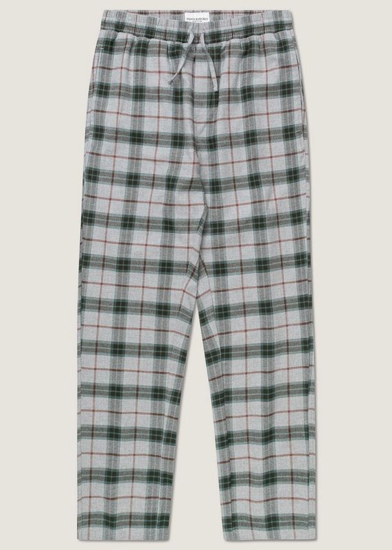 PANOS EMPORIO - M Pyjamas Sett Grey Tartan Check