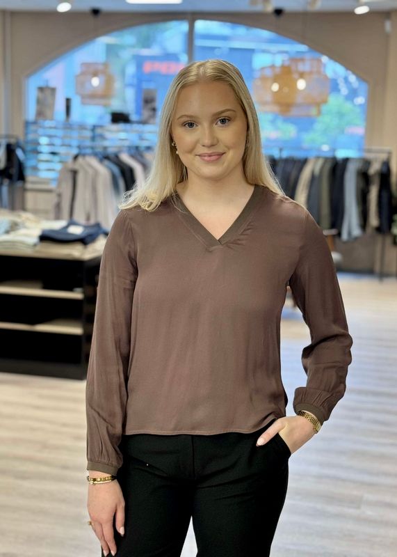 RICCOVERO - W Always Bluse Cappuchino A538-776