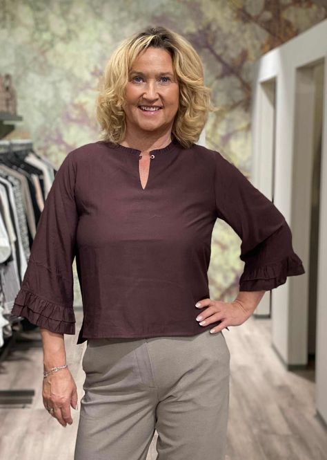 Hovedbilde RICCOVERO - Volang Bluse ...