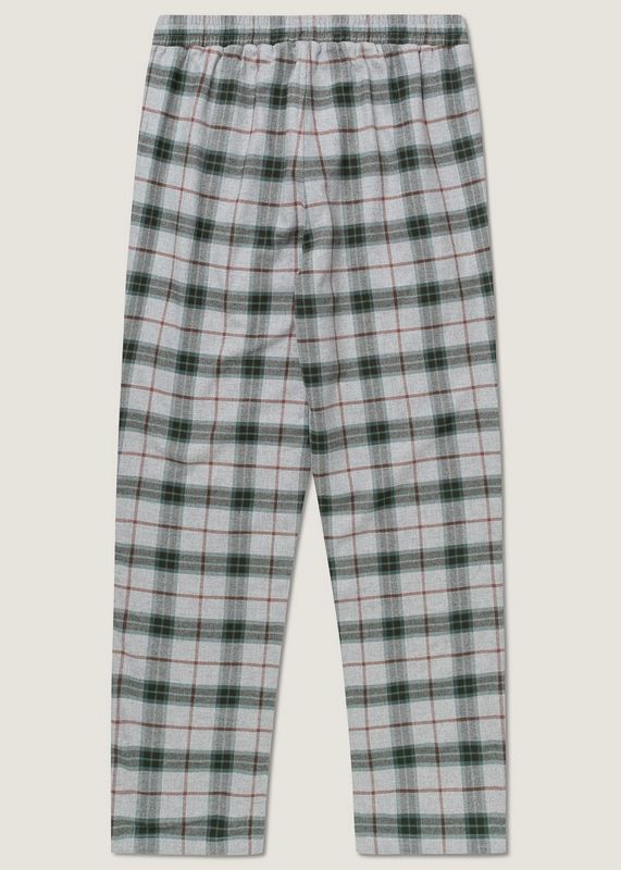 PANOS EMPORIO - M Pyjamas Sett Grey Tartan Check