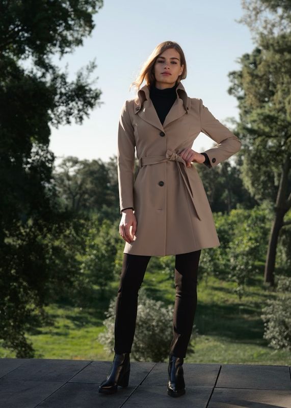 RICCOVERO - Calli Trench Beige EK10 267