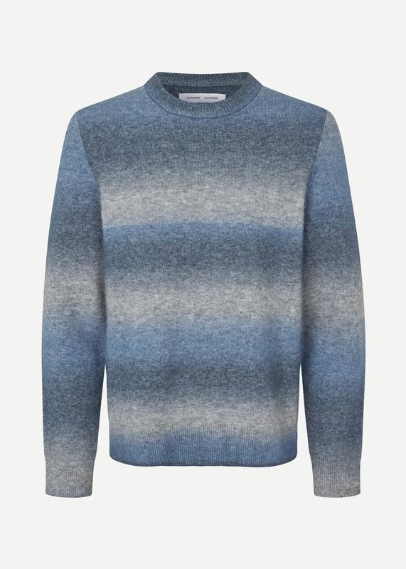 SAMSØE SAMSØE - M Aiden Genser Stellar Stripe 15012
