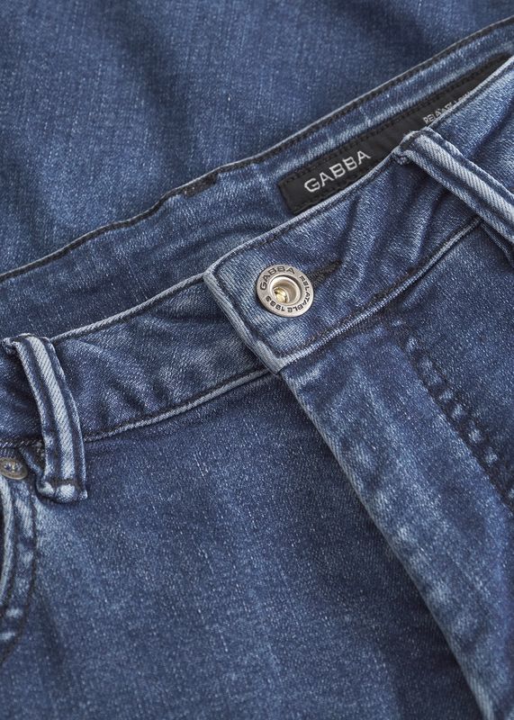 GABBA - Jones Senso Jeans 11689 Mid Blue Denim  