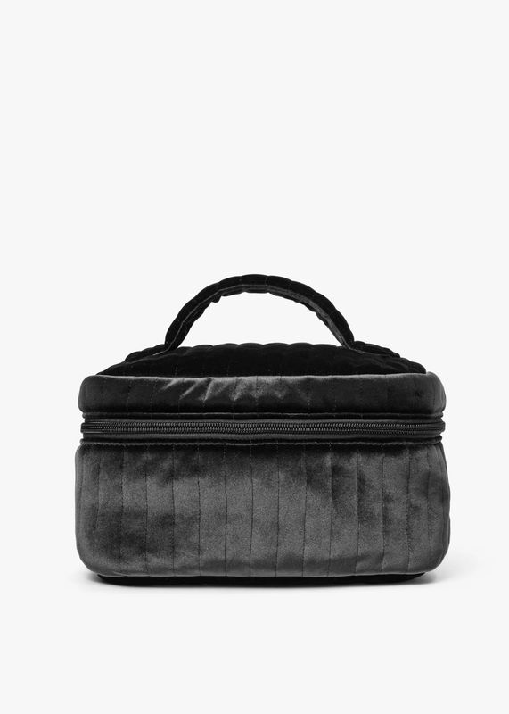 DAY ET - Soft Padded Velour Kosmetikkmappe Obsidian / Grey 3265475551-11132