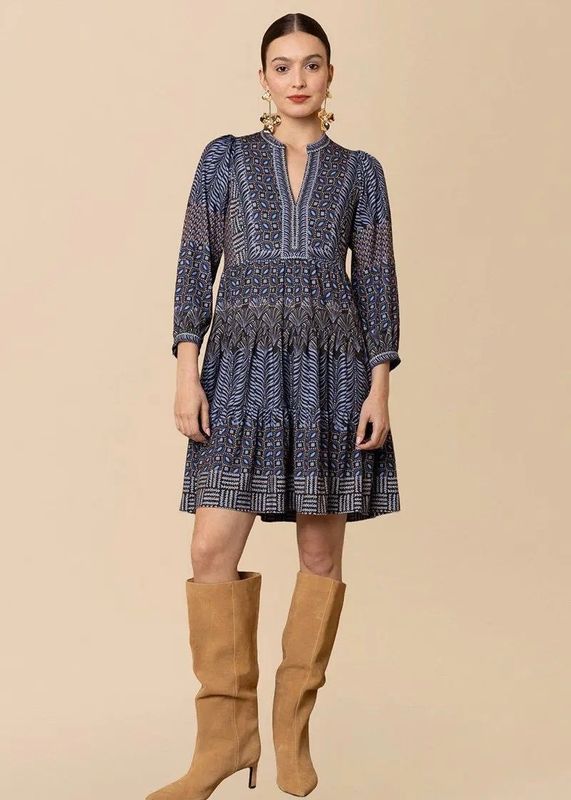 HALE BOB -  Wilder Kjole Navy 67EK630A