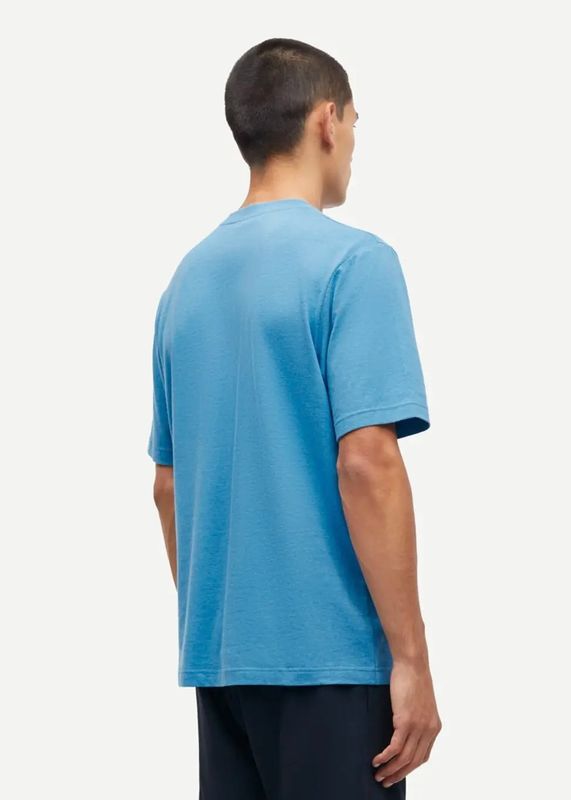 SAMSØE SAMSØE - Saadrian T-shirt 15516 Blue Jasper