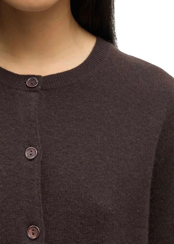 SAMSØE SAMSØE - W Saboston Cardigan Black Coffee 6304 