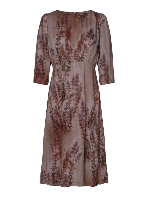 RICCOVERO - Cinco Kjole Dark Heather Flowers 437