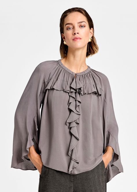 Hovedbilde GUSTAV - Annsofie Bluse Taupe ...