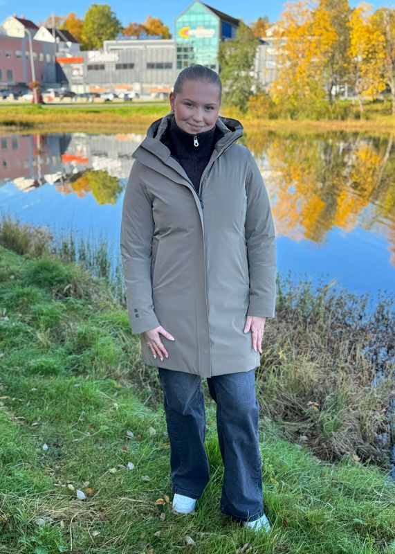 UBR - W White Heat Parka Dark Sand