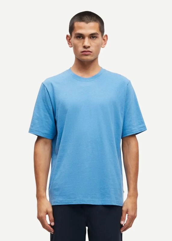 SAMSØE SAMSØE - Saadrian T-shirt 15516 Blue Jasper